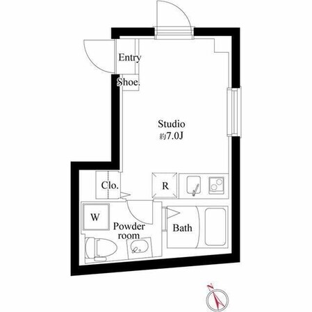 北千住駅 徒歩10分 2階の物件間取画像